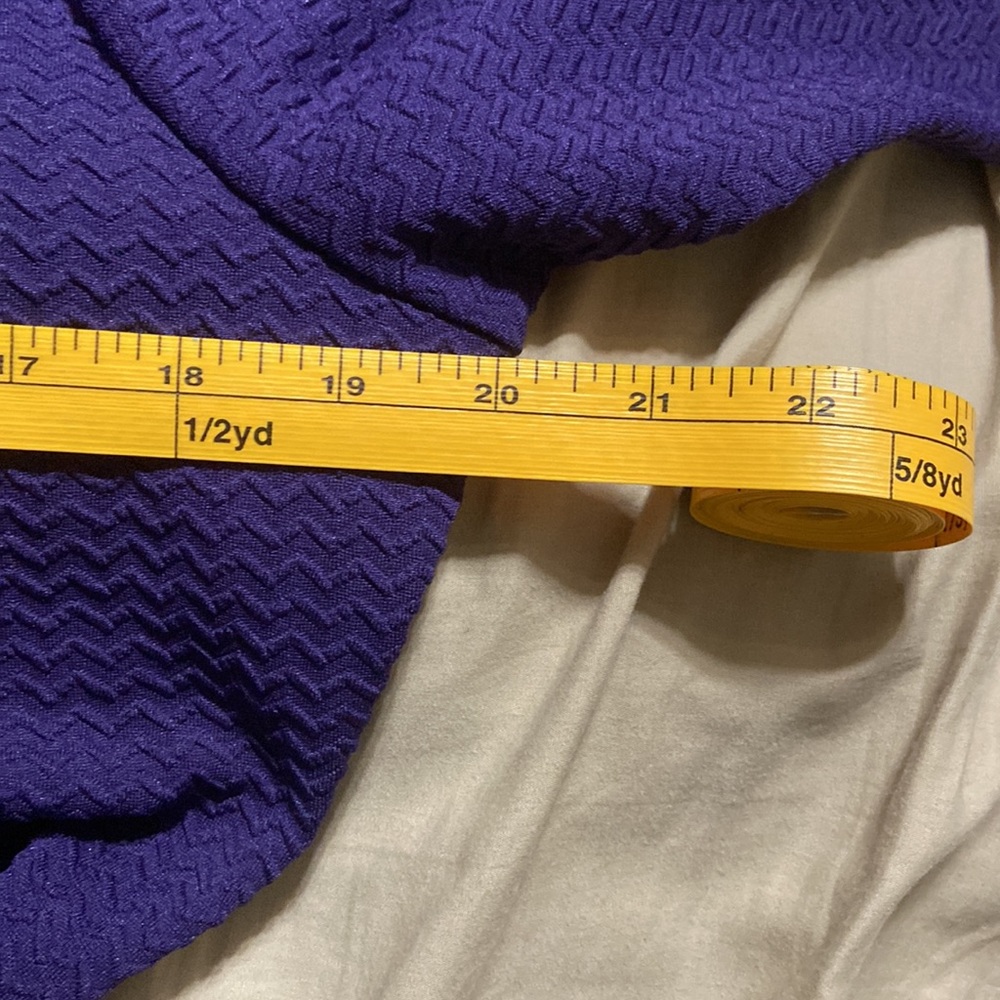 Zac & Rachel Woman’s Dress Color Purple Size 12 - Picture 7 of 8